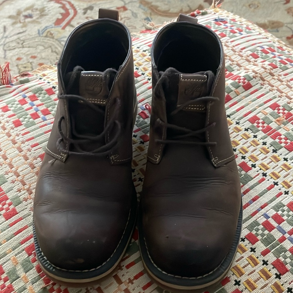 Men’s Timberland oiled leather brown boots